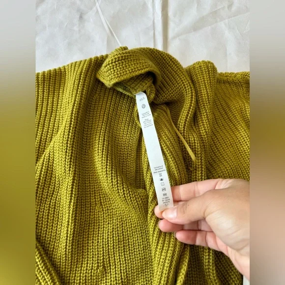 SOLD❤️🔥LULULEMON cashlu sweater wrap cardigan ✨ - Picture 13 of 16